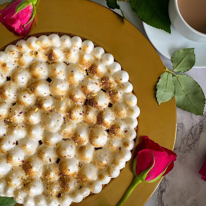@mum_im_hungry_'s Rose & Cardamom Meringue Pie