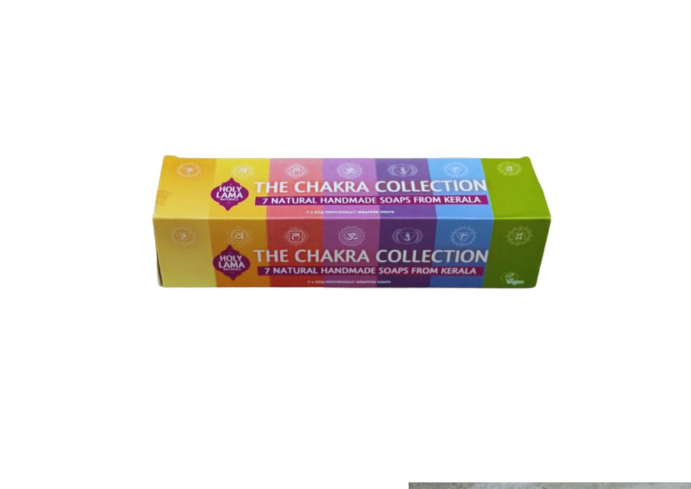 Chakra Soap Gift Pack, for Hand & Body, Vegan, Handmade & Natural