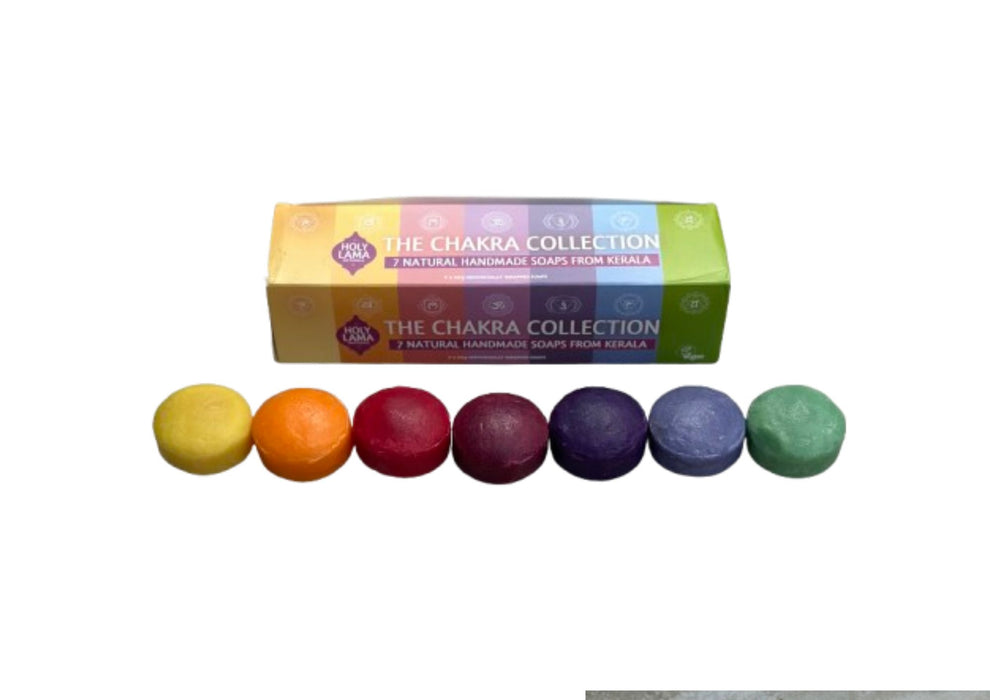 Chakra Soap Gift Pack, for Hand & Body, Vegan, Handmade & Natural