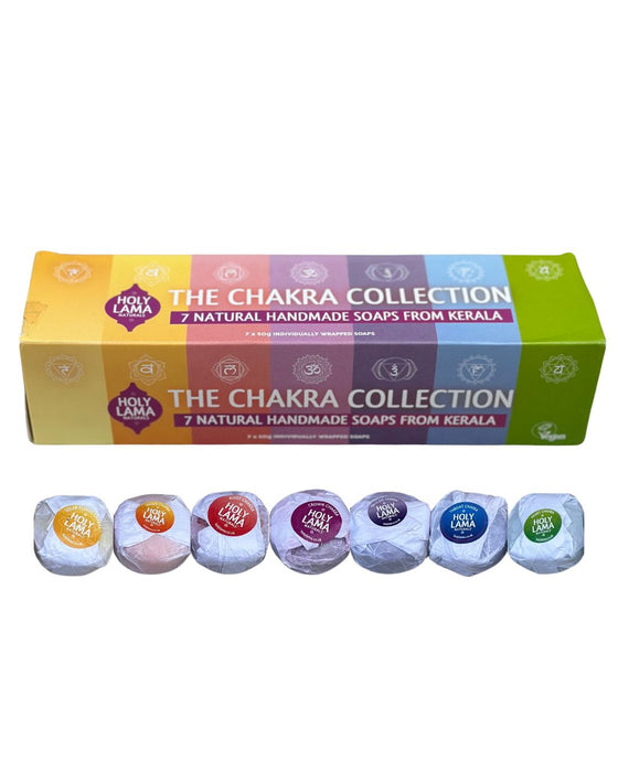 Chakra Soap Gift Pack, for Hand & Body, Vegan, Handmade & Natural