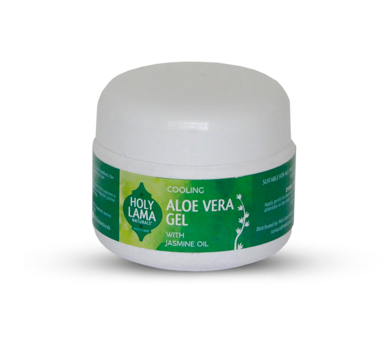 Ayurvedic Enriching Aloe Vera Gel with Jasmin Oil & Vitamin E, Natural, Vegan