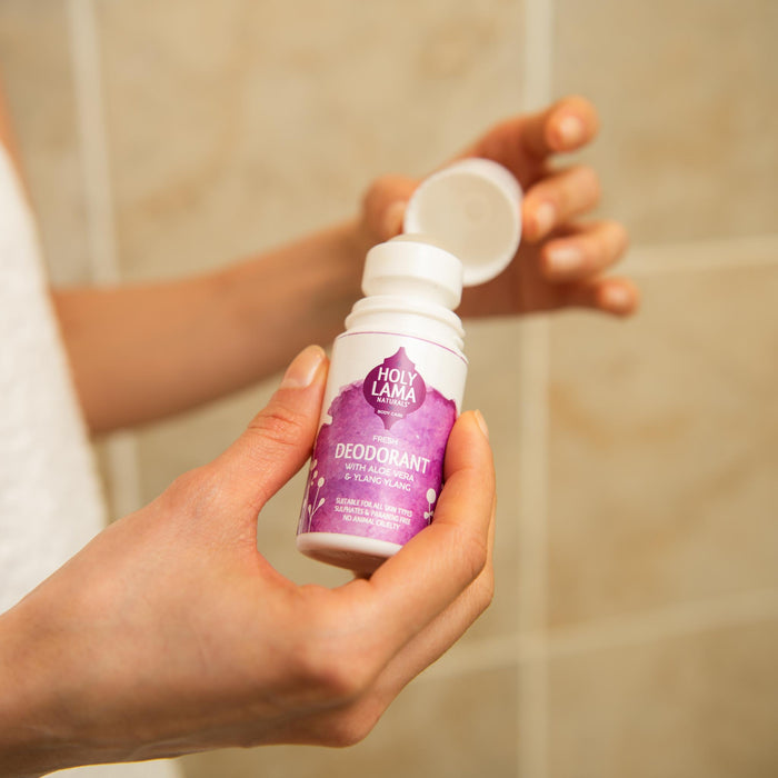 Ayurvedic Natural Deodorant With Aloe vera & Ylang Ylang oil (Vegan)