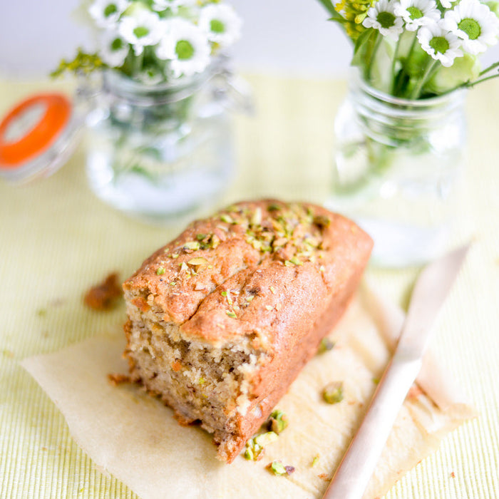 Spiced banana bread made with Cinnamon, Cardamom and Ginger Spice Drops