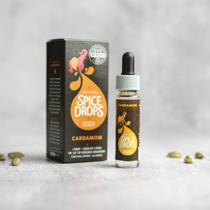Bottle of Holy Lama Cardamom Spice Drops natural extract