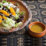 Yogurt and parsley salad dressing with Garlic, Black Pepper and Red Chilli Spice Drops