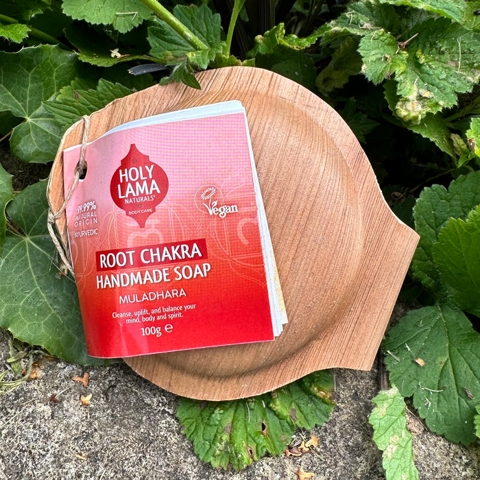 Root Chakra Handmade Vegan Soap - with Cedarwood & Patchouli for Hand & Body