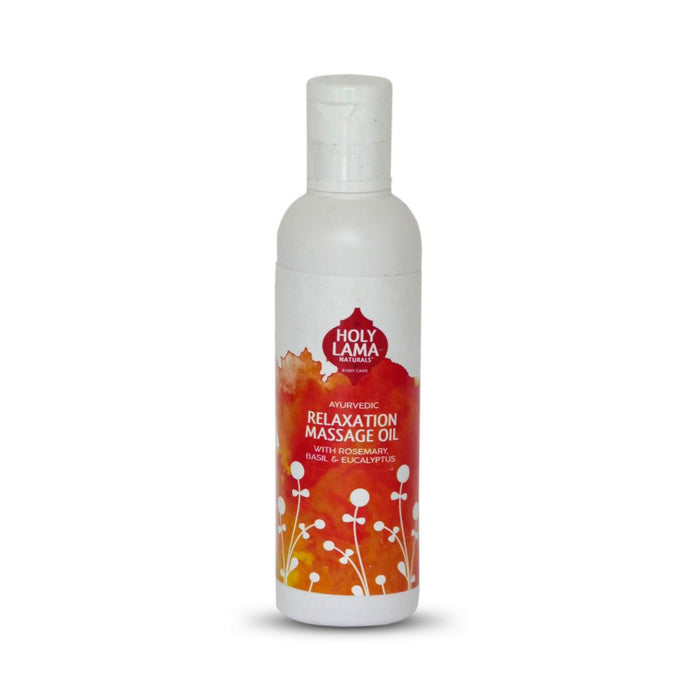 Ayurvedic Massage Oil With Lavender, Rosemary & Eucalyptus Oils (Natural & Vegan) - Relaxation