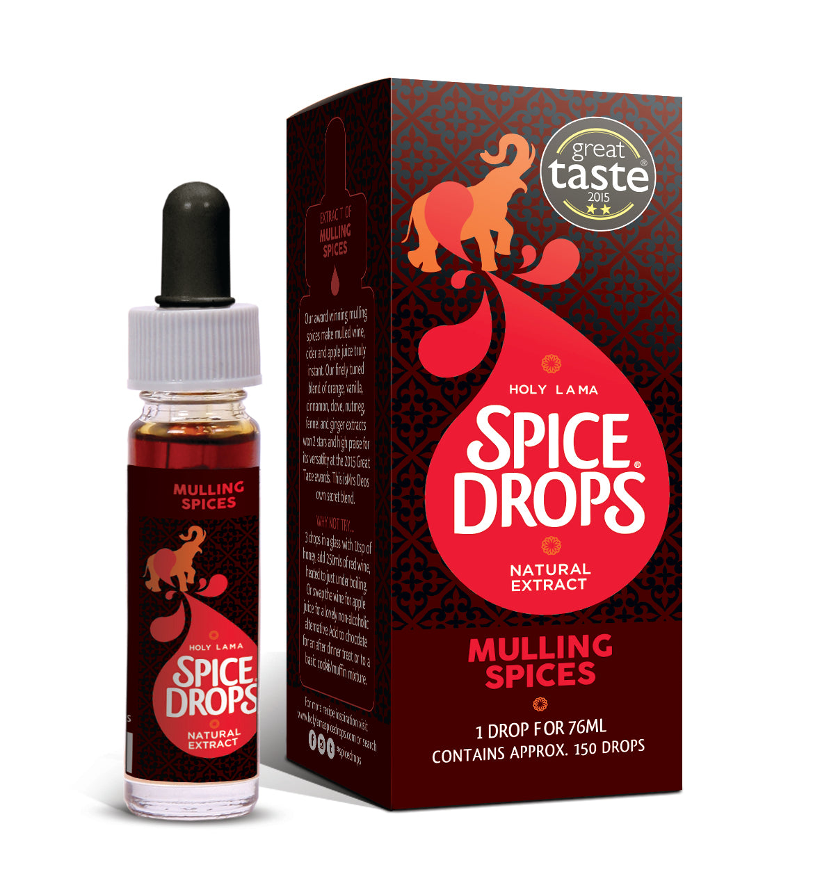 Mulling Spices Natural Extract | Spice Drops® | Holy Lama ...