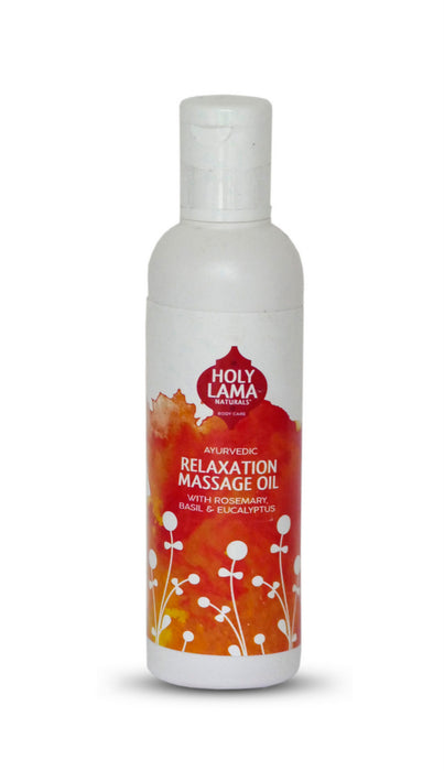 Ayurvedic Massage Oil With Lavender, Rosemary & Eucalyptus Oils (Natural & Vegan) - Relaxation - July 2026 Expiry