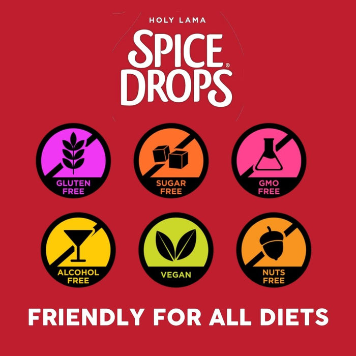 turmeric spice drops dietary information